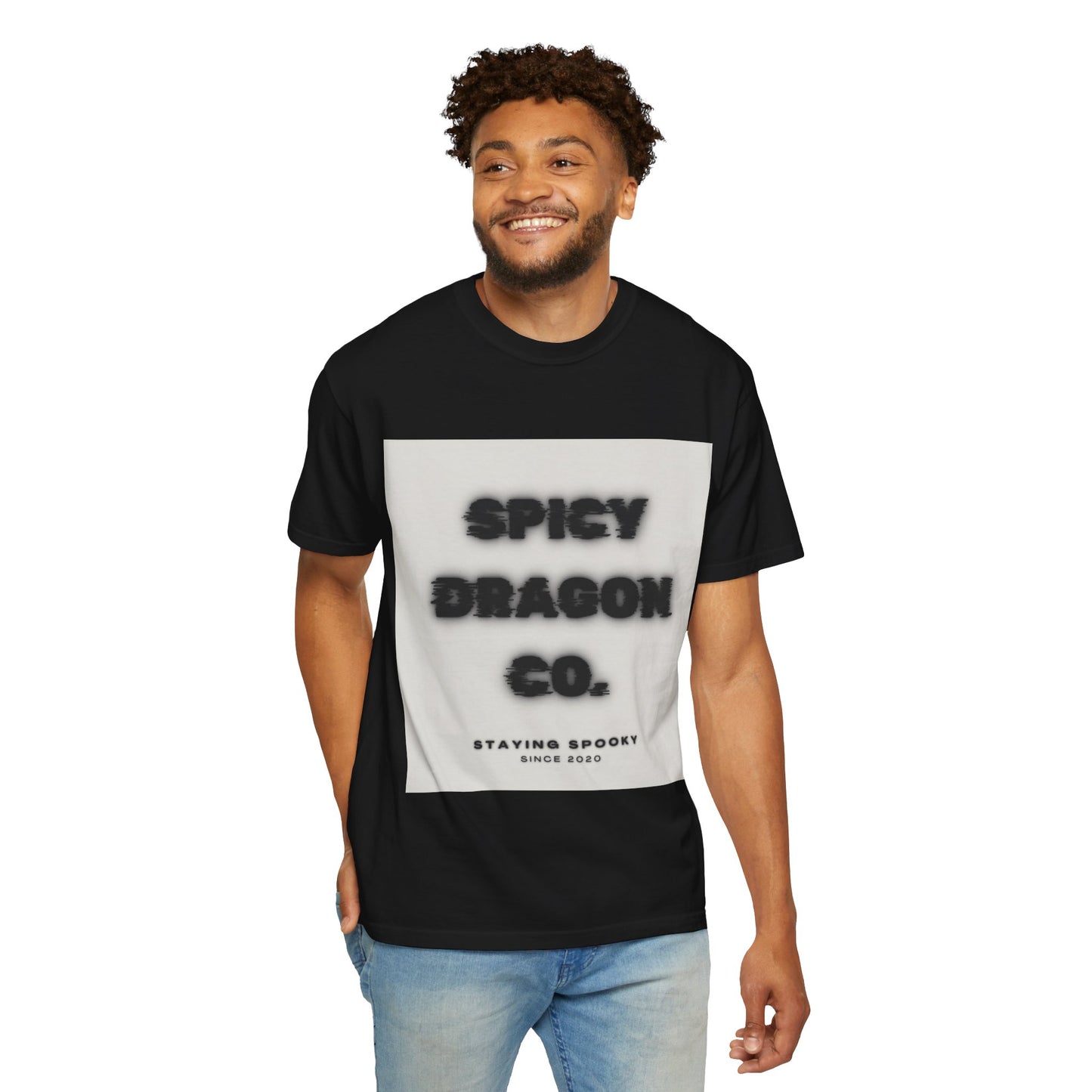 Spicy Dragon Co. Logo Comfort Colors Tee