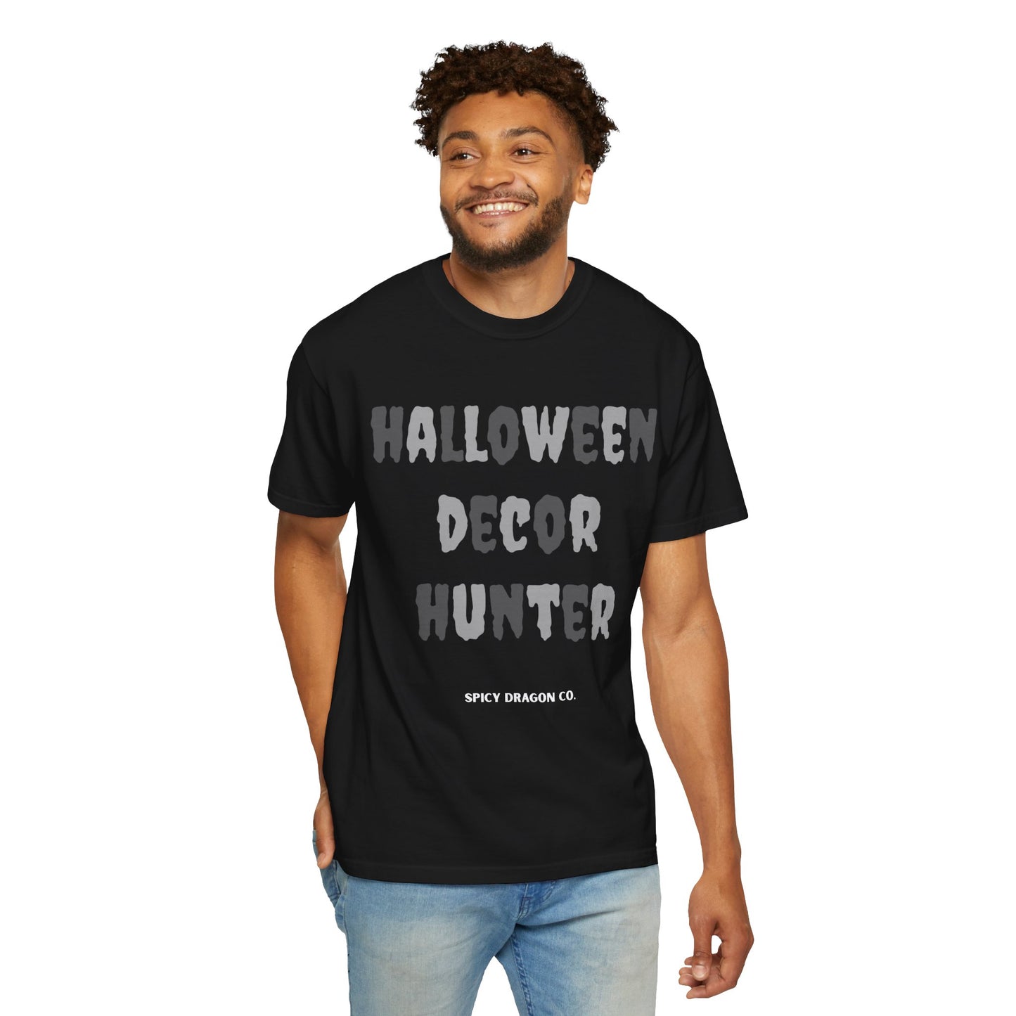 Halloween Decor Hunter Comfort Colors Tee