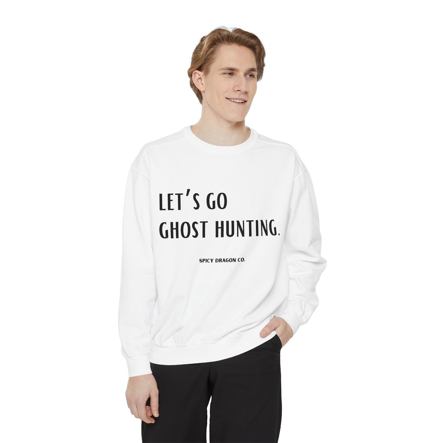 Ghost Hunting Comfort Colors Crewneck