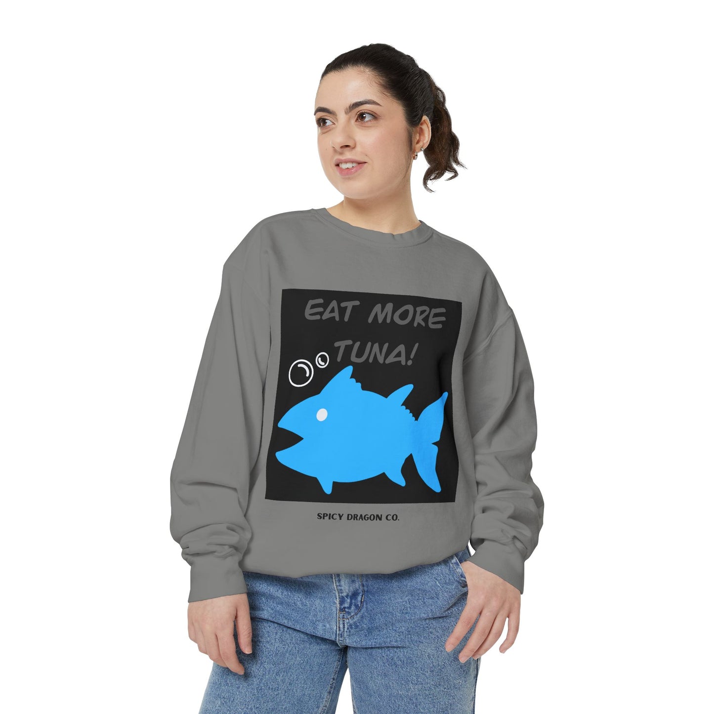 Eat More Tuna Comfort Colors Crewneck