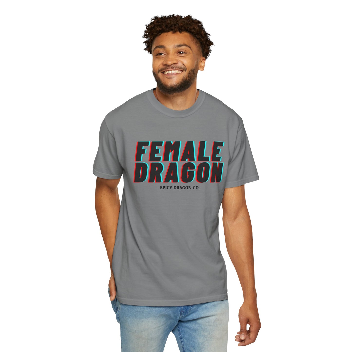 Female Dragon Comfort Colors Tee