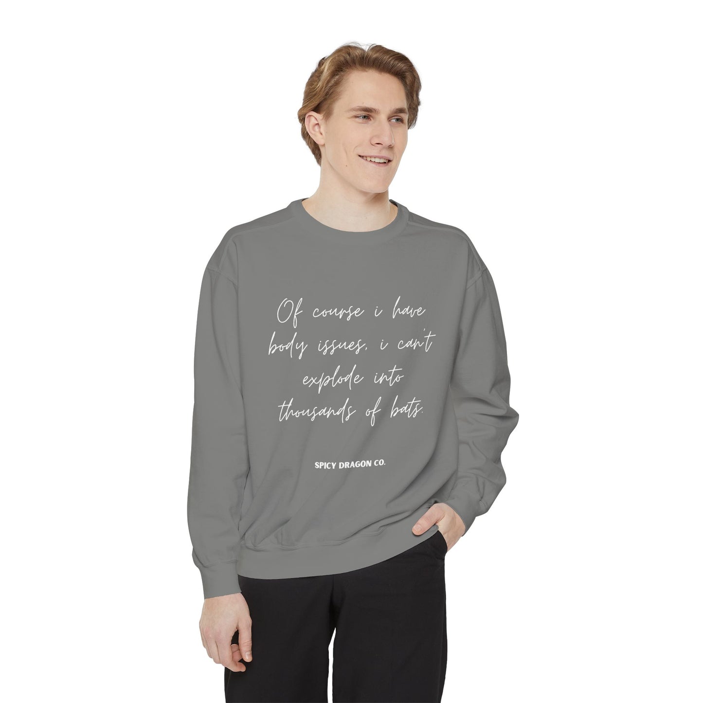 Explode Into Bats Comfort Colors Crewneck