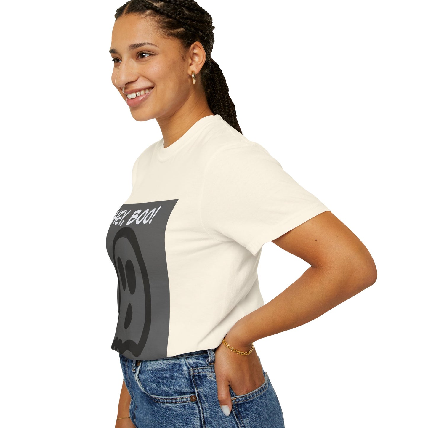Hey Boo Comfort Colors Tee