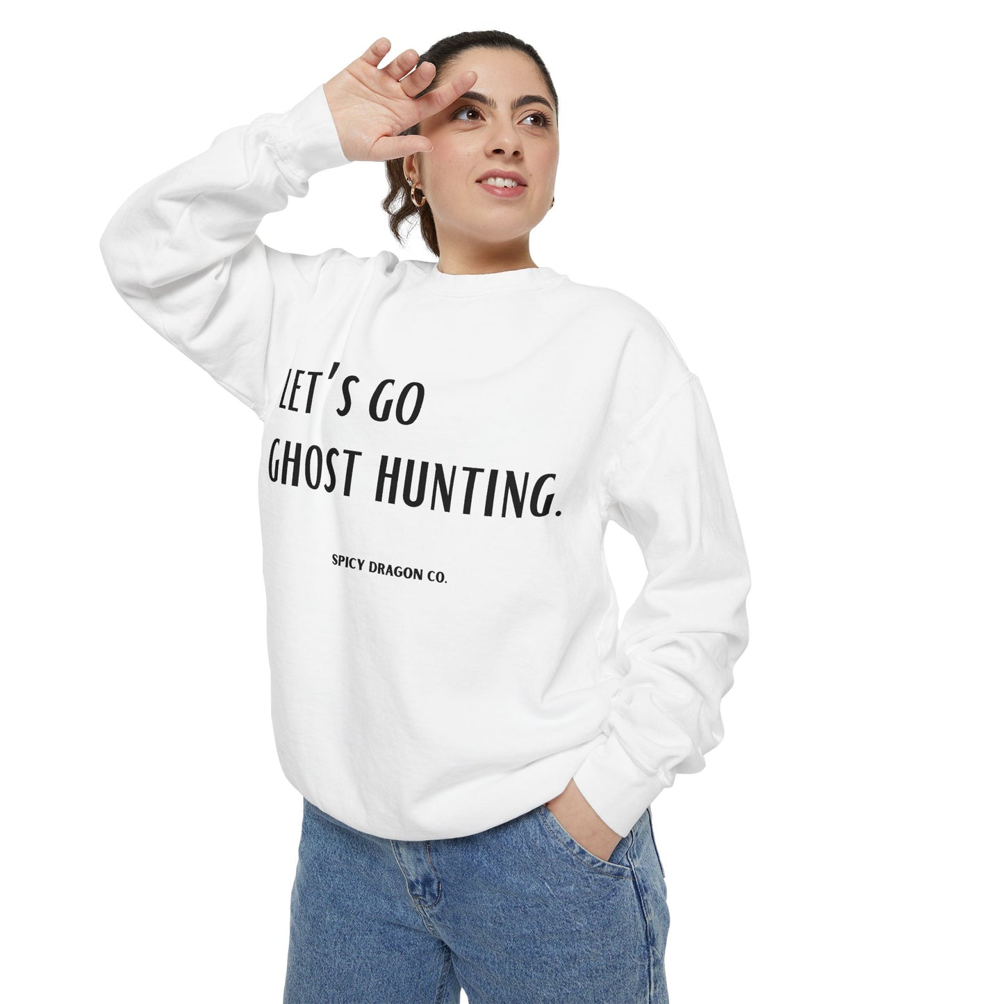 Ghost Hunting Comfort Colors Crewneck