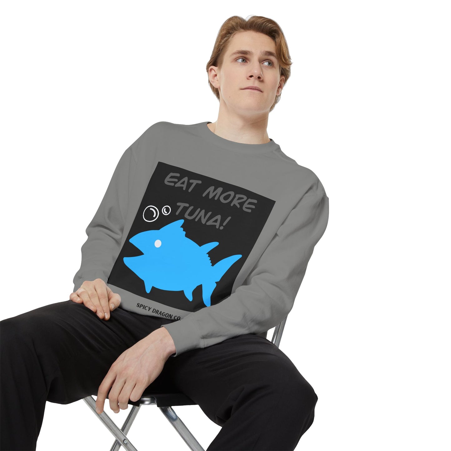 Eat More Tuna Comfort Colors Crewneck