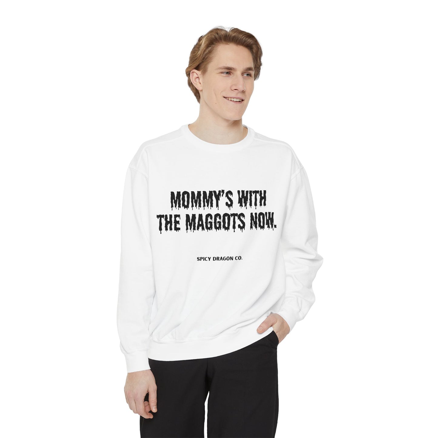 Maggot Mommy Comfort Colors Crewneck