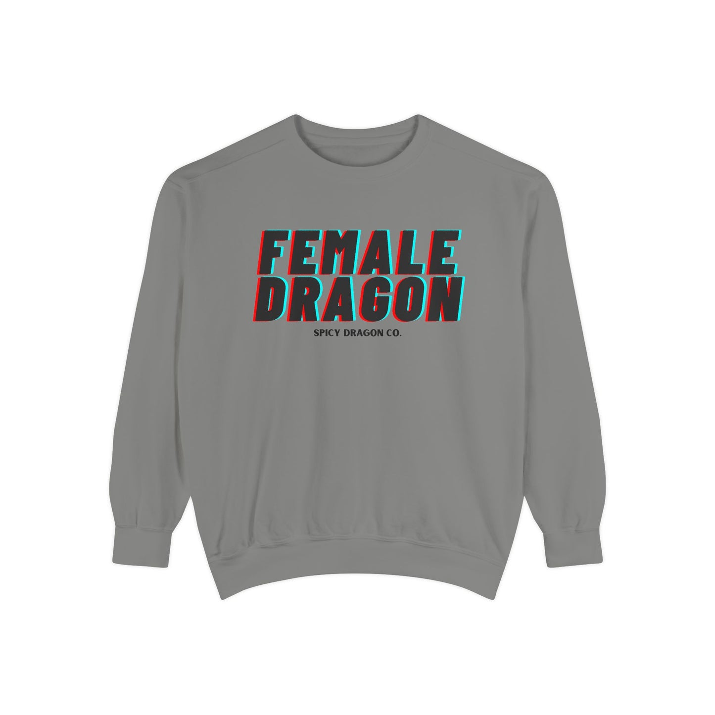 Female Dragon Comfort Colors Crewneck