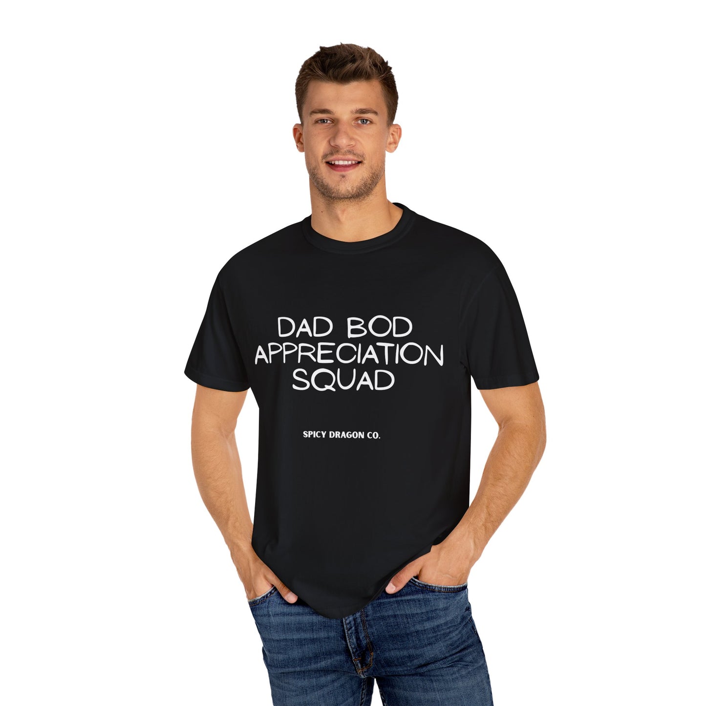 Dad Bod Appreciation Squad Comfort Colors Tee