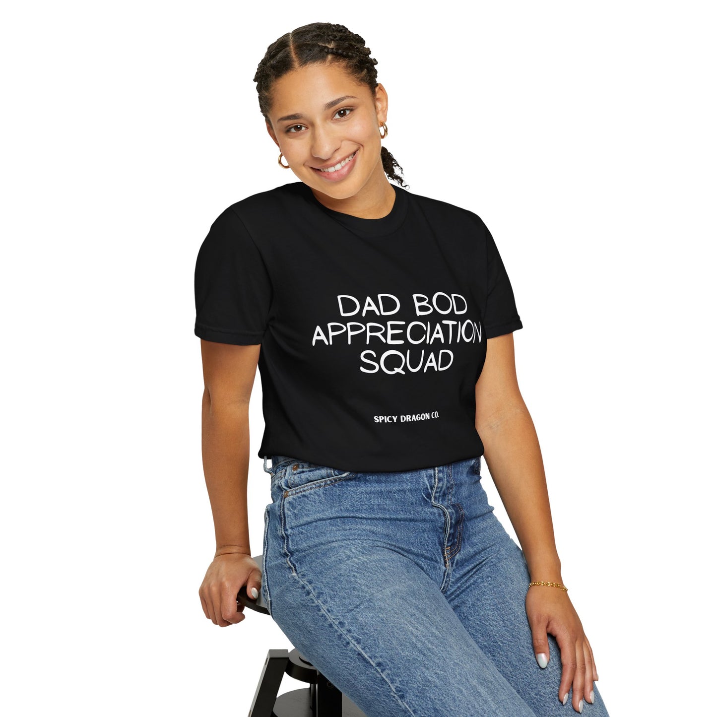Dad Bod Appreciation Squad Comfort Colors Tee