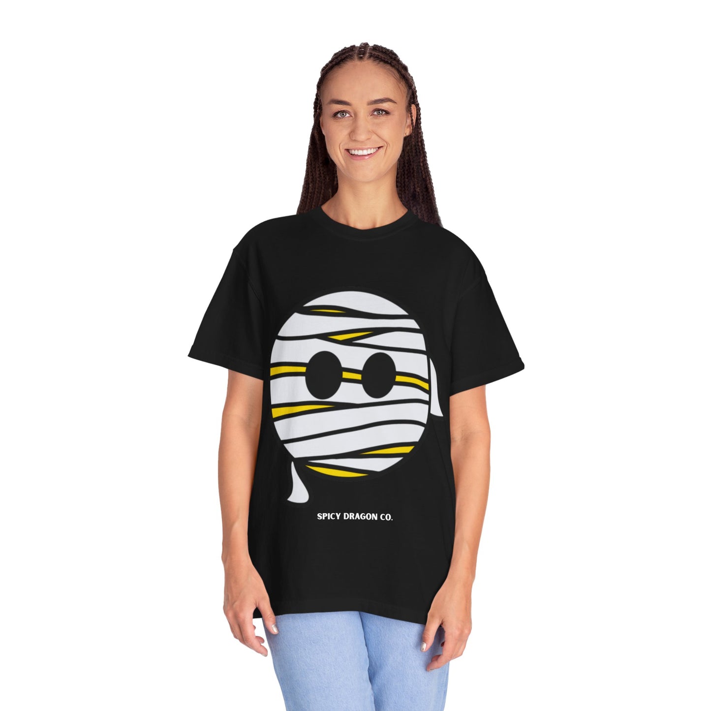 Mummy Smiley Comfort Colors Tee