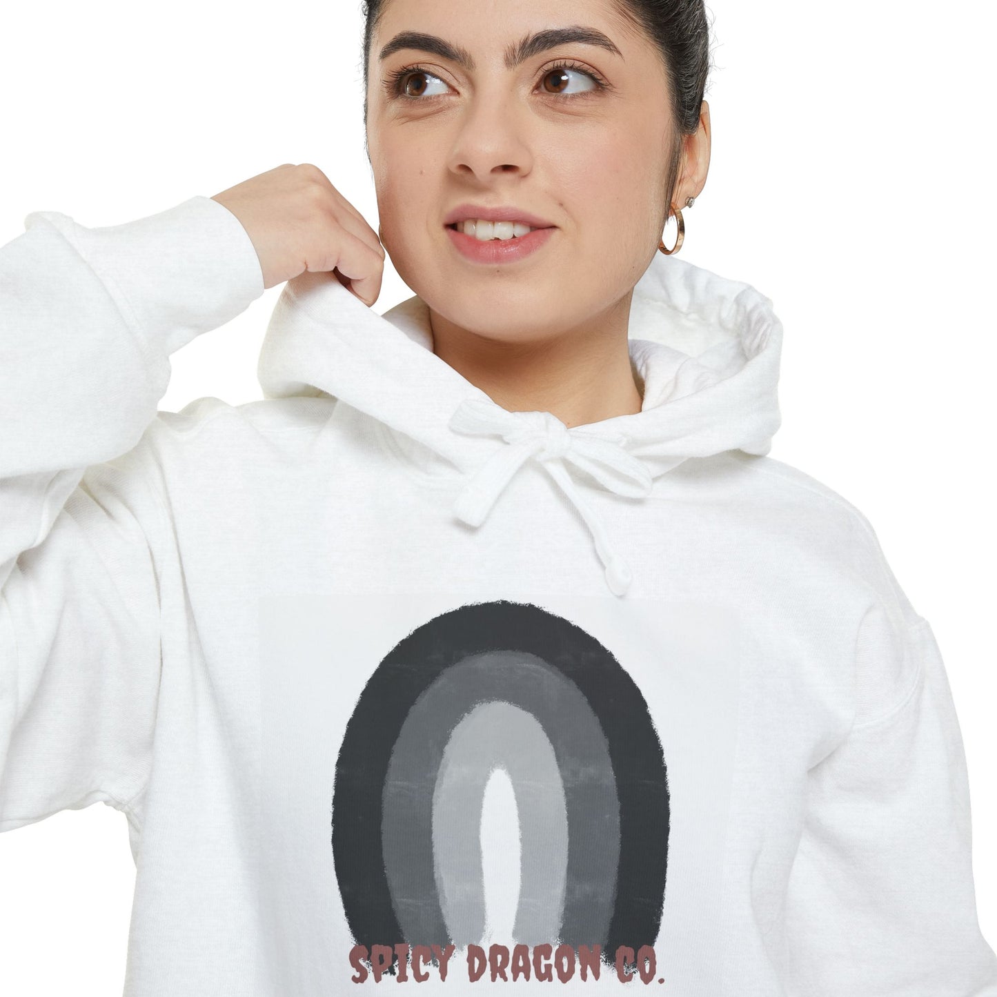 Spooky Rainbow Logo Comfort Colors Hoodie