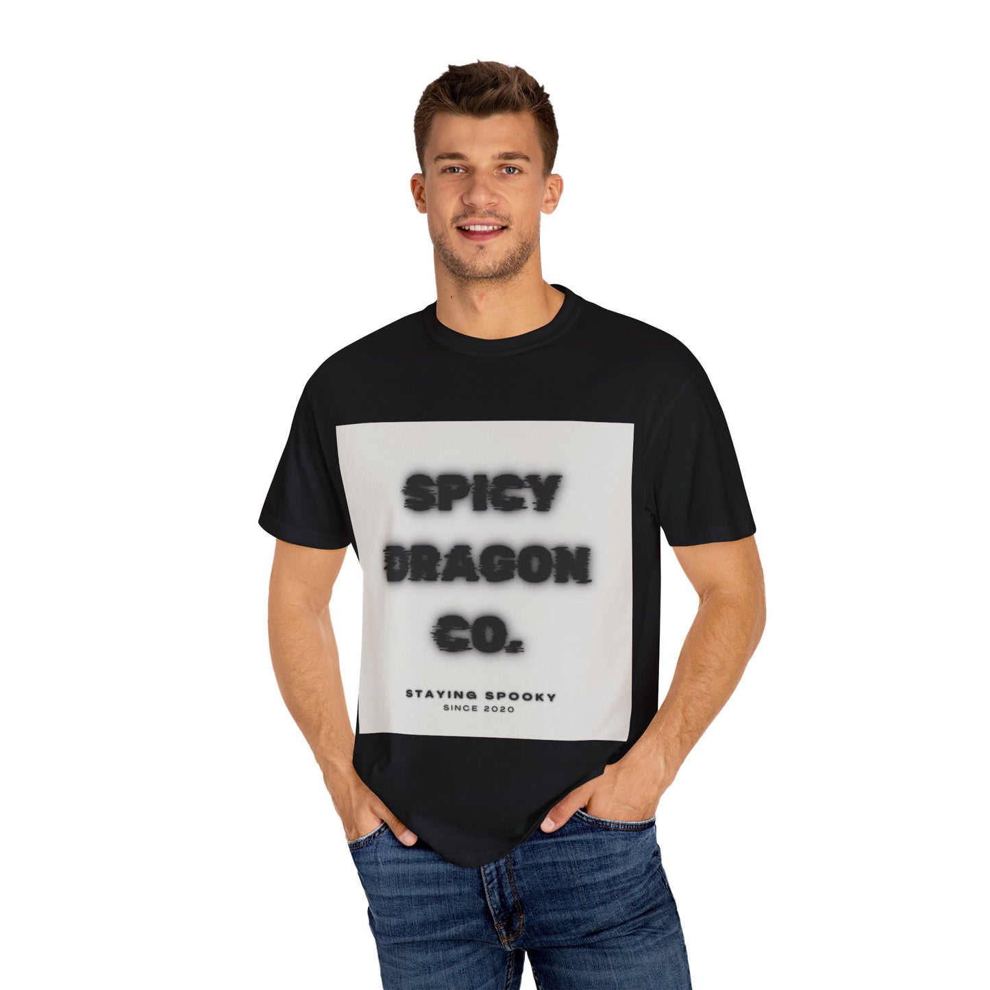 Spicy Dragon Co. Logo Comfort Colors Tee