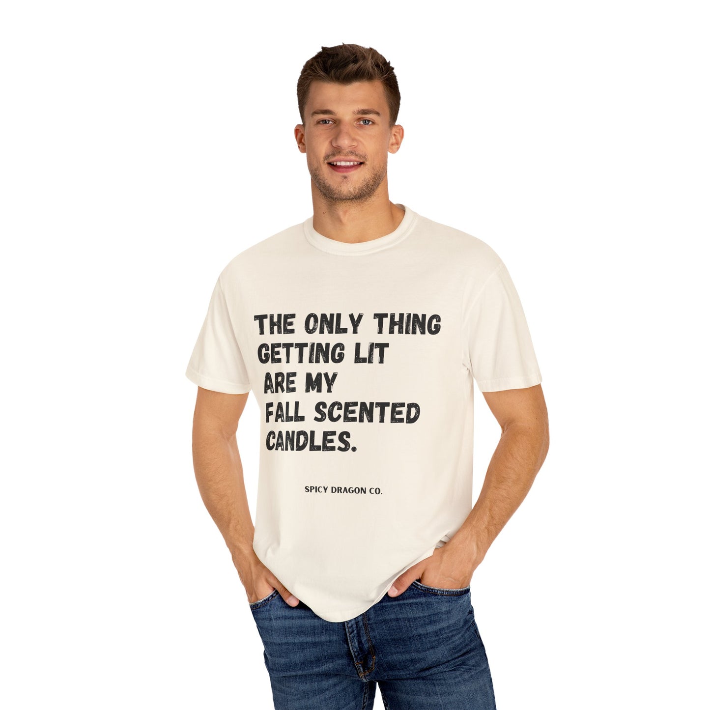 Fall Scented Candles Comfort Colors Tee