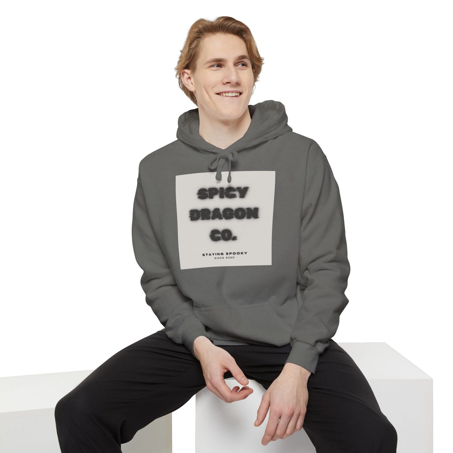 Spicy Dragon Co. Logo Comfort Colors Hoodie