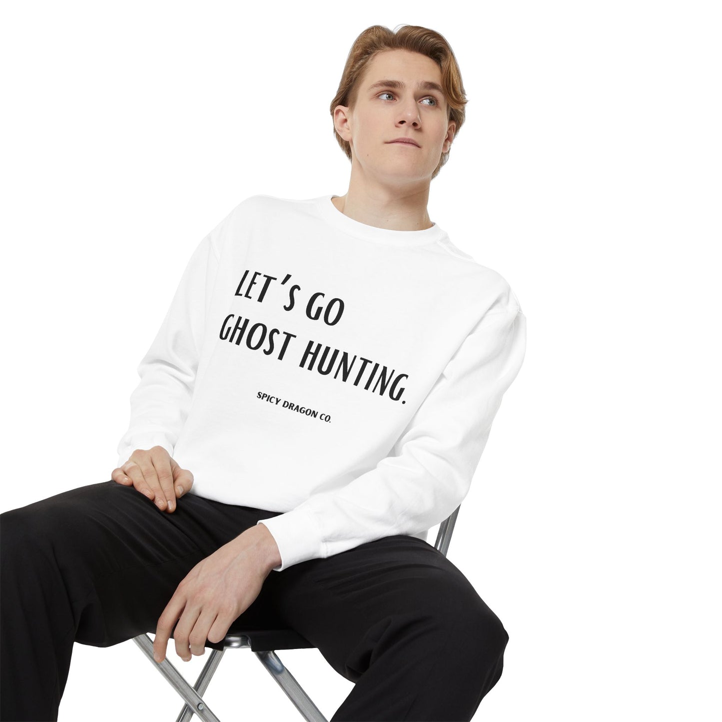 Ghost Hunting Comfort Colors Crewneck