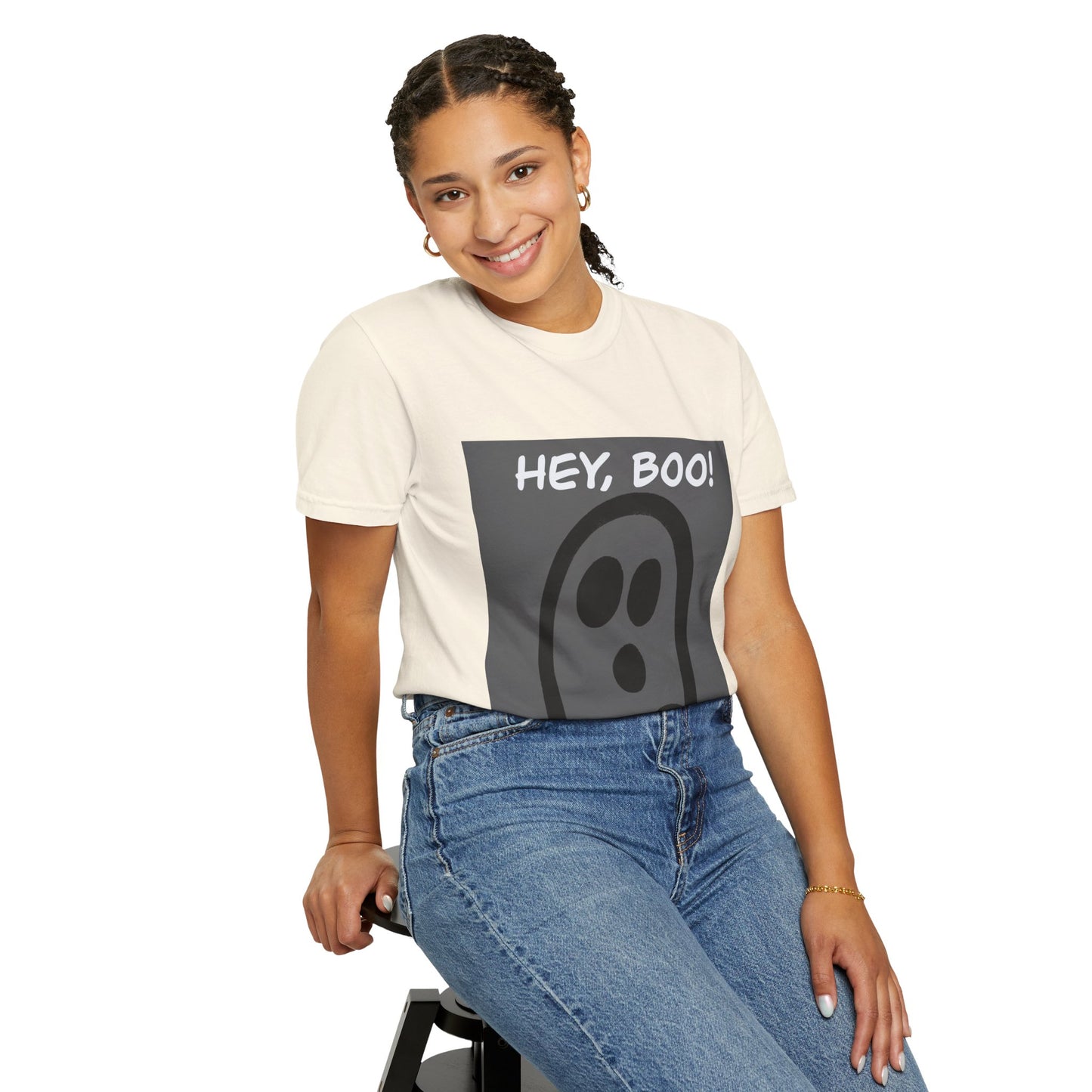 Hey Boo Comfort Colors Tee