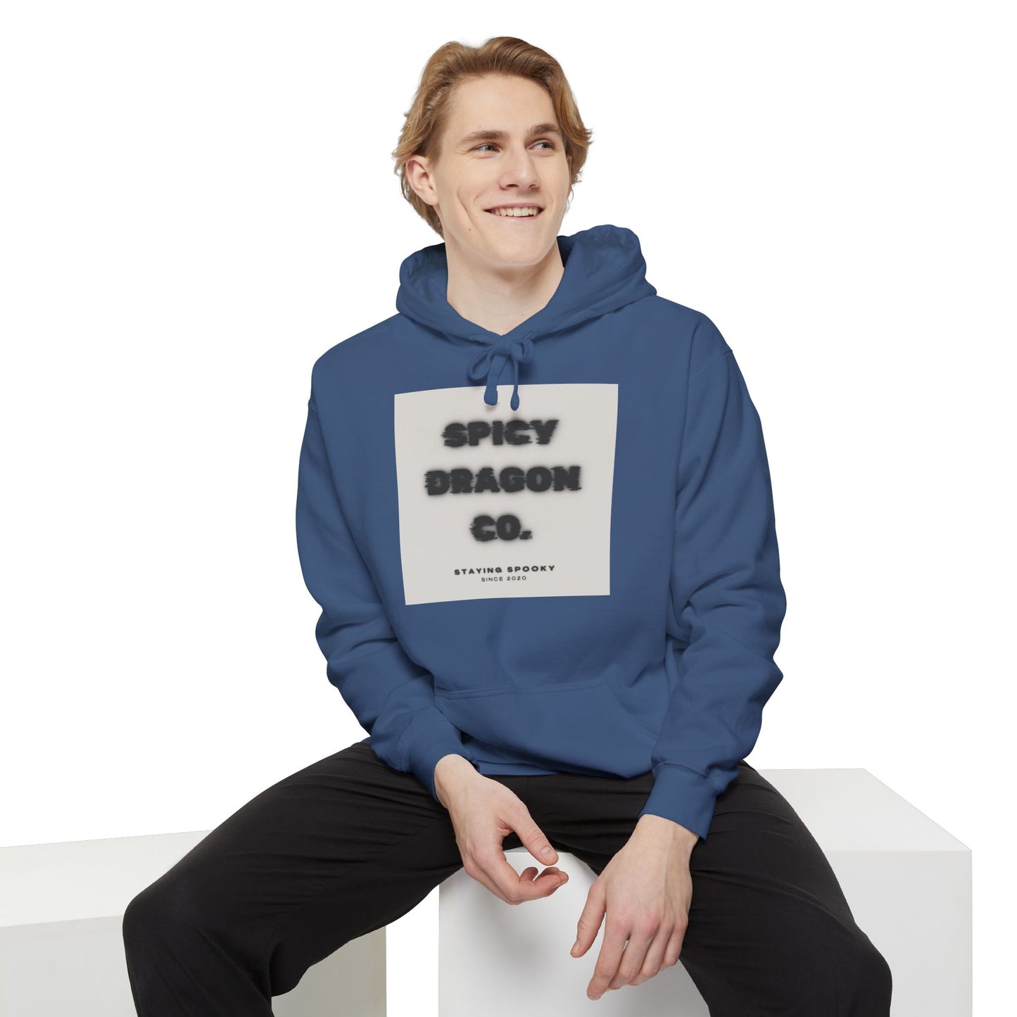 Spicy Dragon Co. Logo Comfort Colors Hoodie