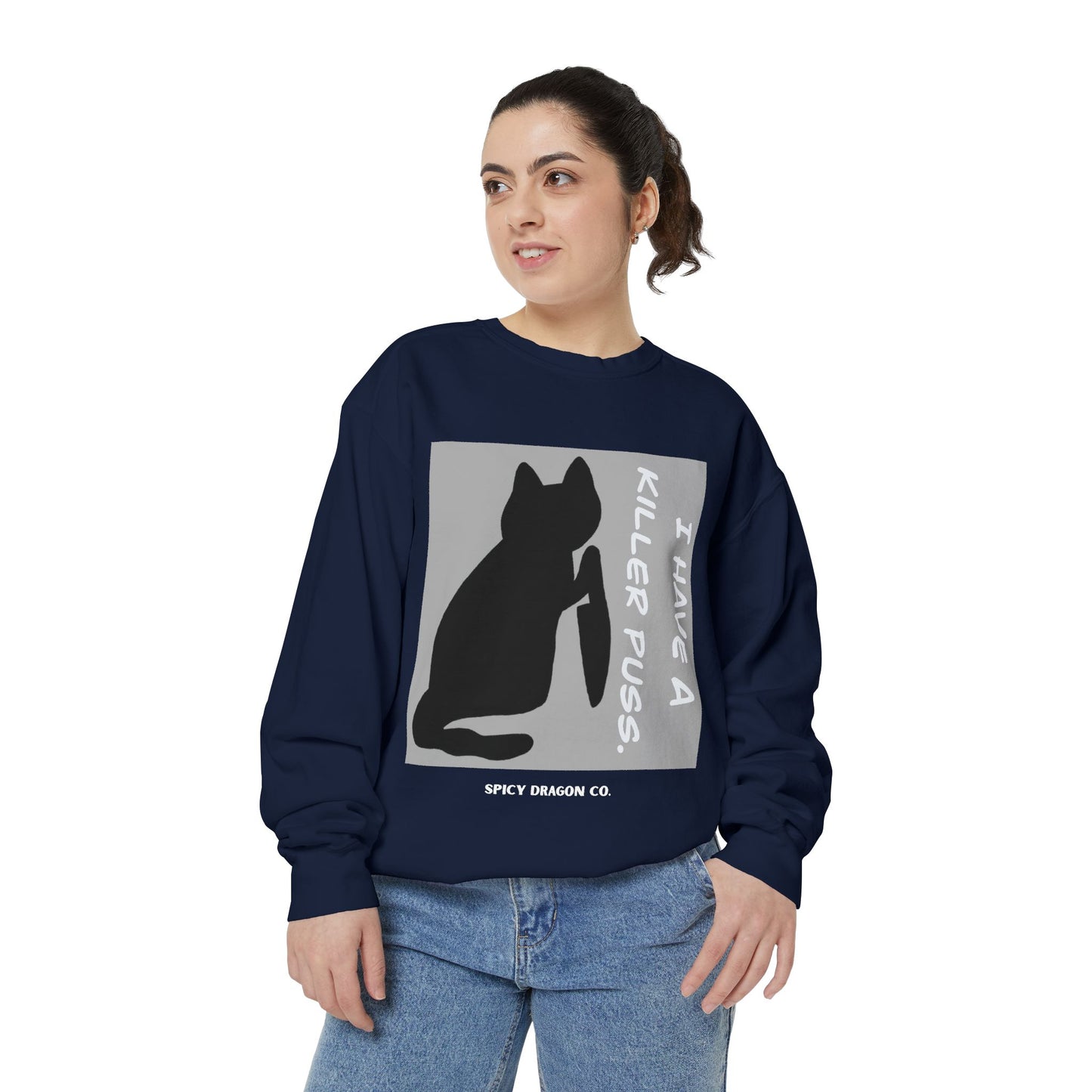 Killer Puss Comfort Colors Crewneck