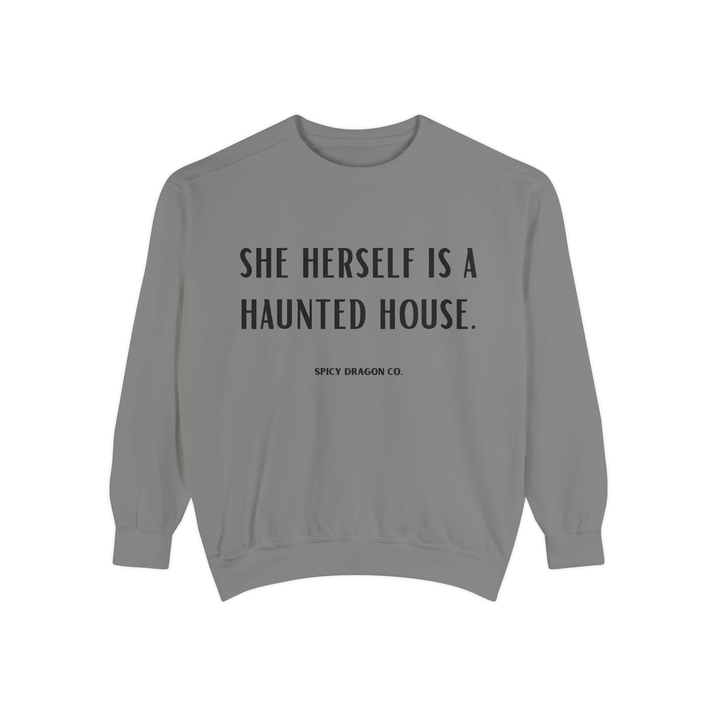 Haunted House Comfort Colors Crewneck
