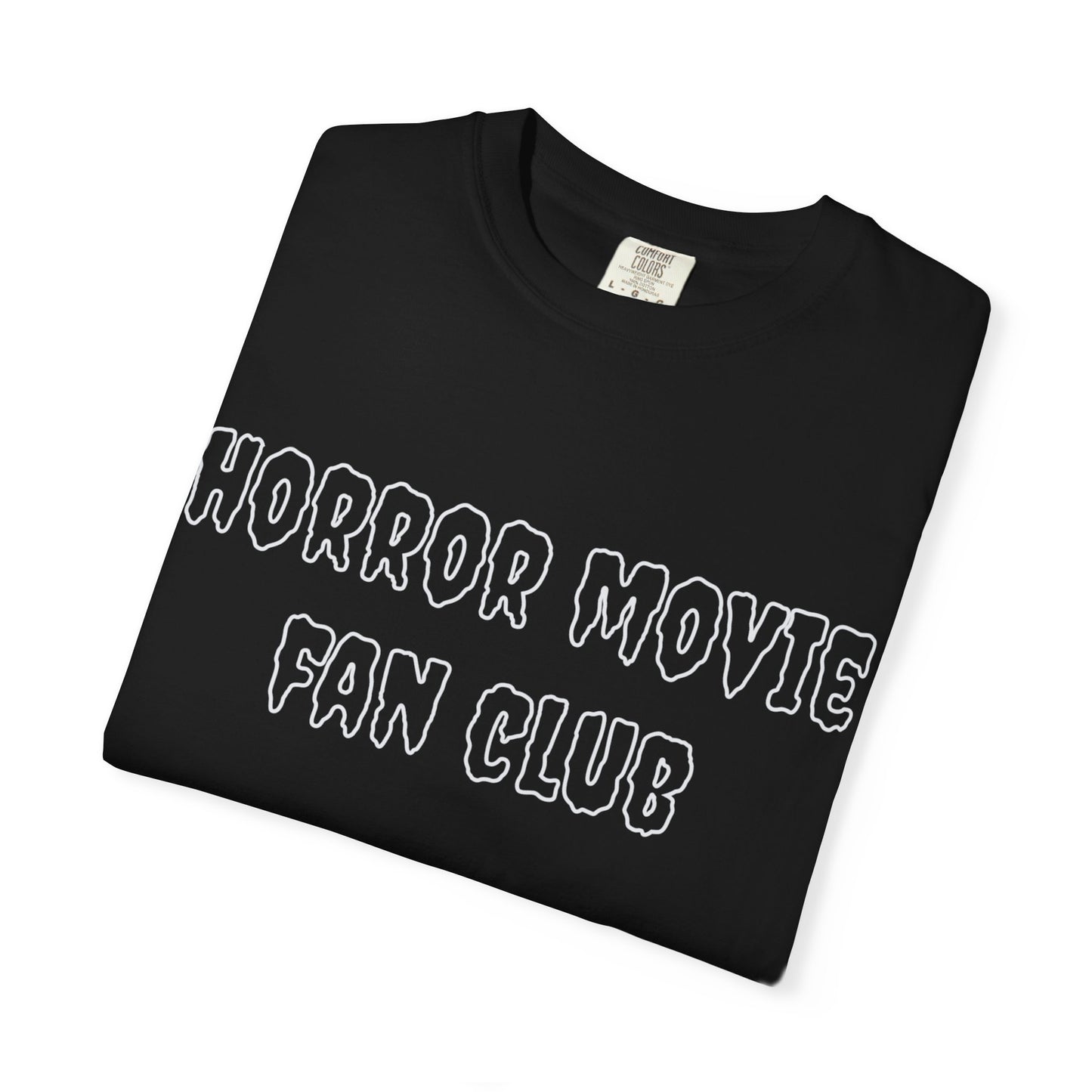 Horror Movie Fan Club Comfort Colors Tee