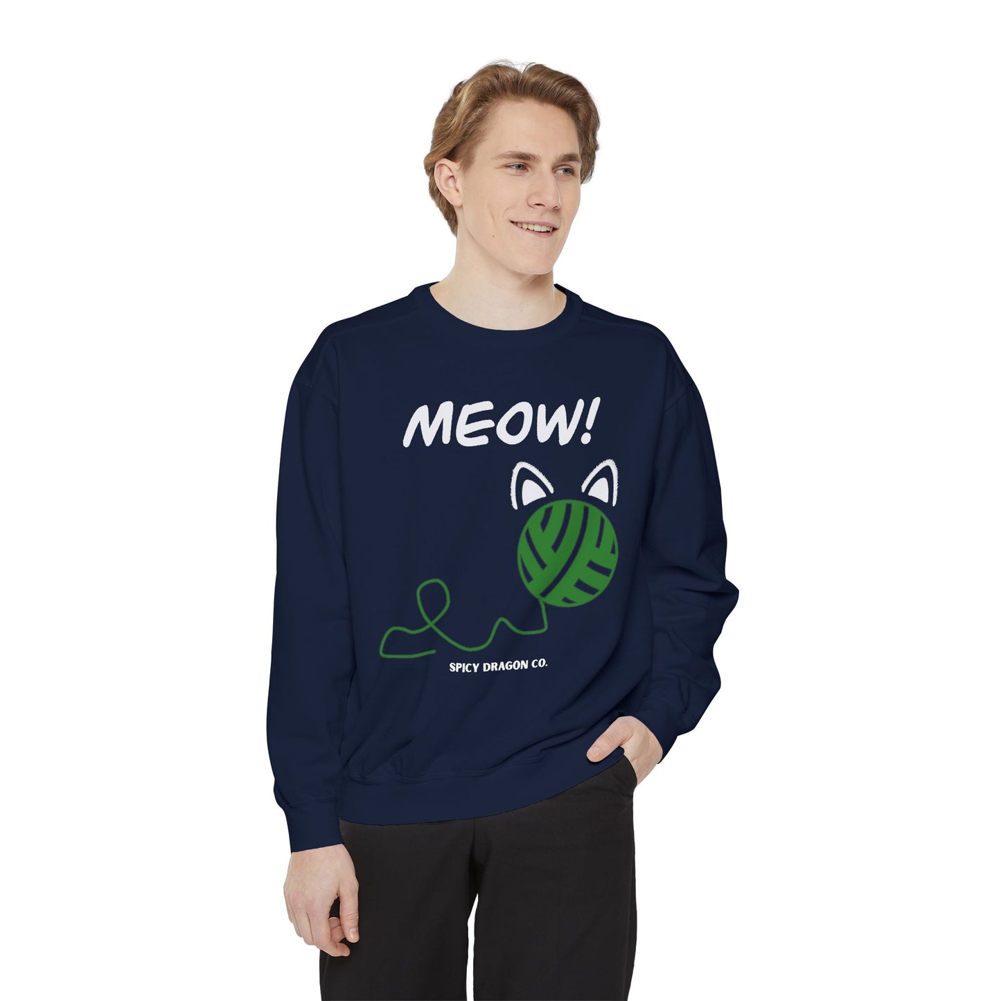 Meow Comfort Colors Crewneck