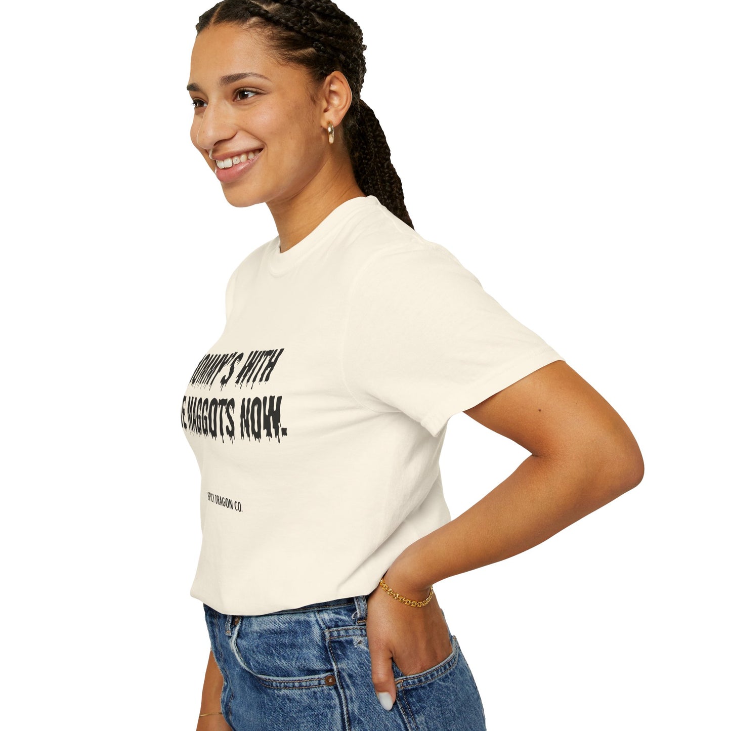 Maggot Mommy Comfort Colors Tee