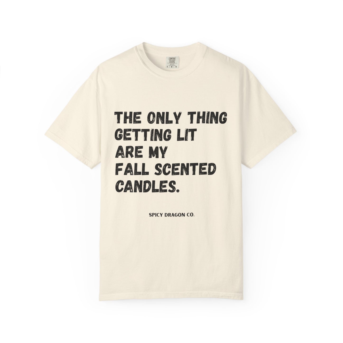 Fall Scented Candles Comfort Colors Tee