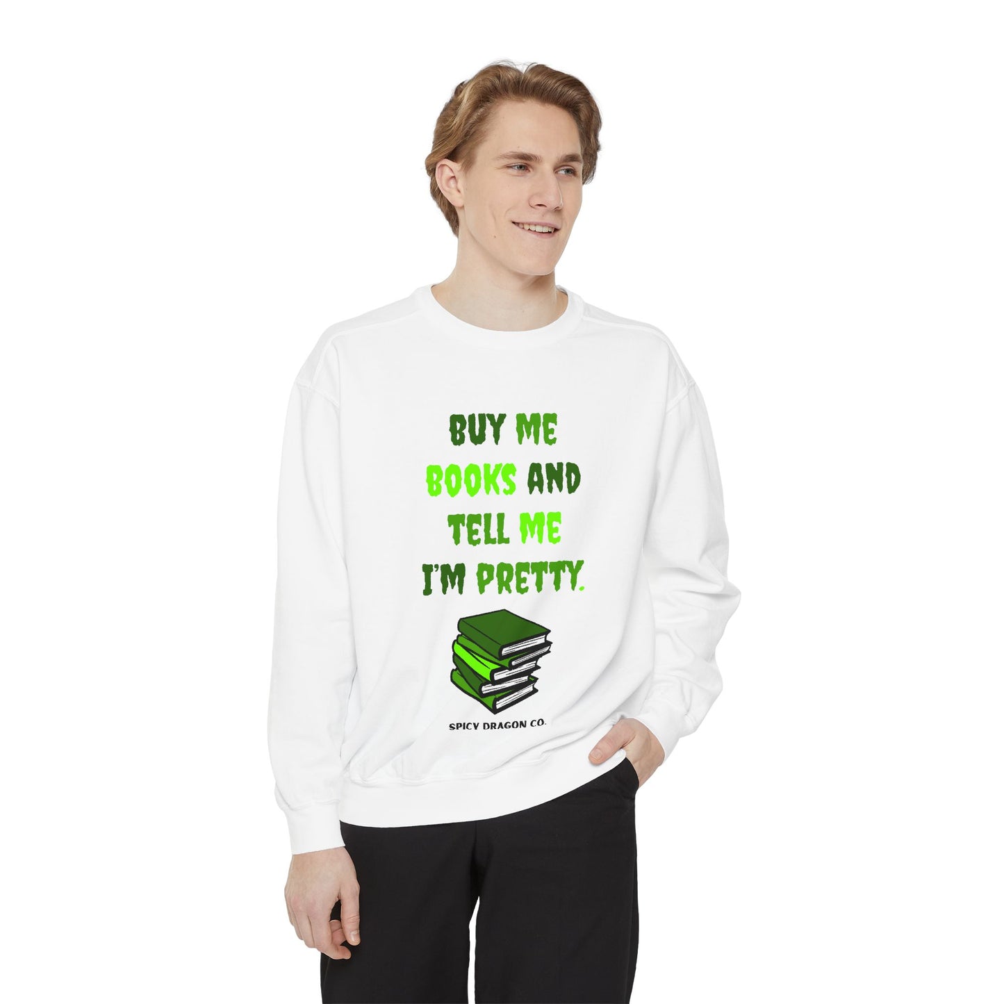 Buy Me Books Comfort Colors Crewneck