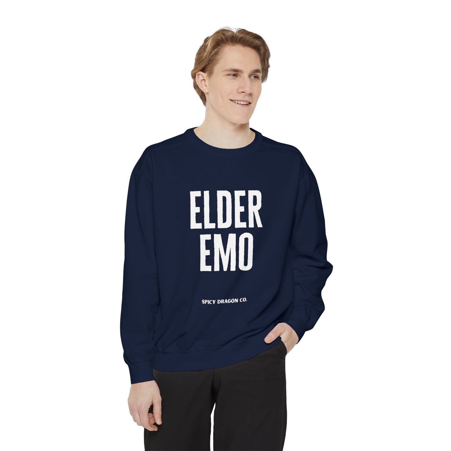Elder Emo Comfort Colors Crewneck