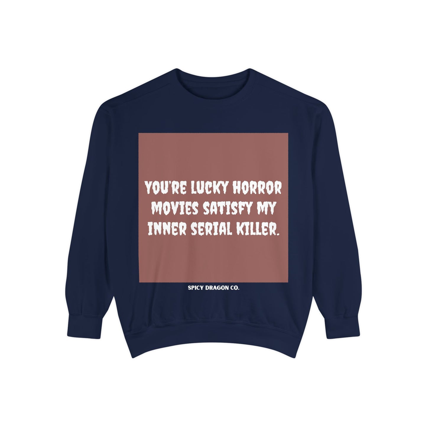 Inner Serial Killer Comfort Colors Crewneck