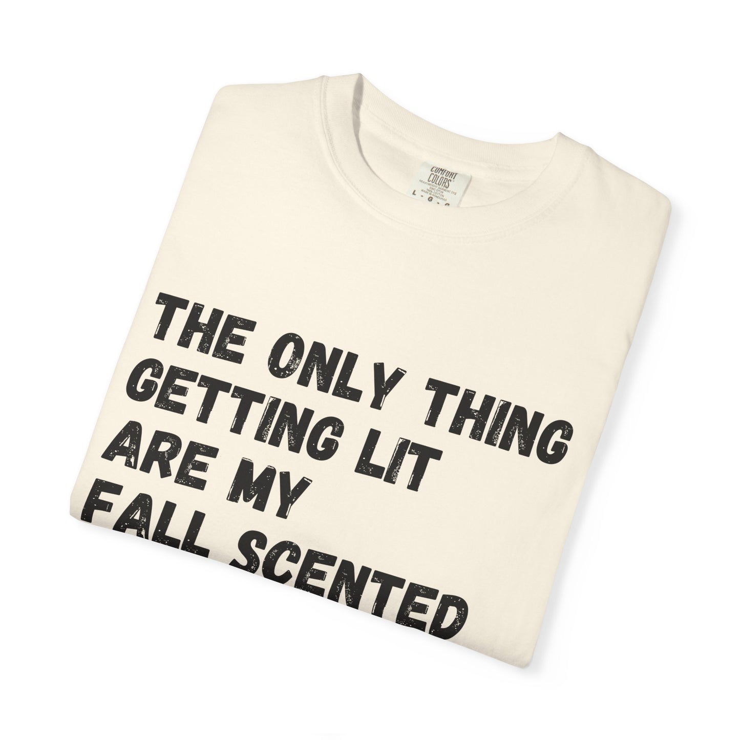 Fall Scented Candles Comfort Colors Tee