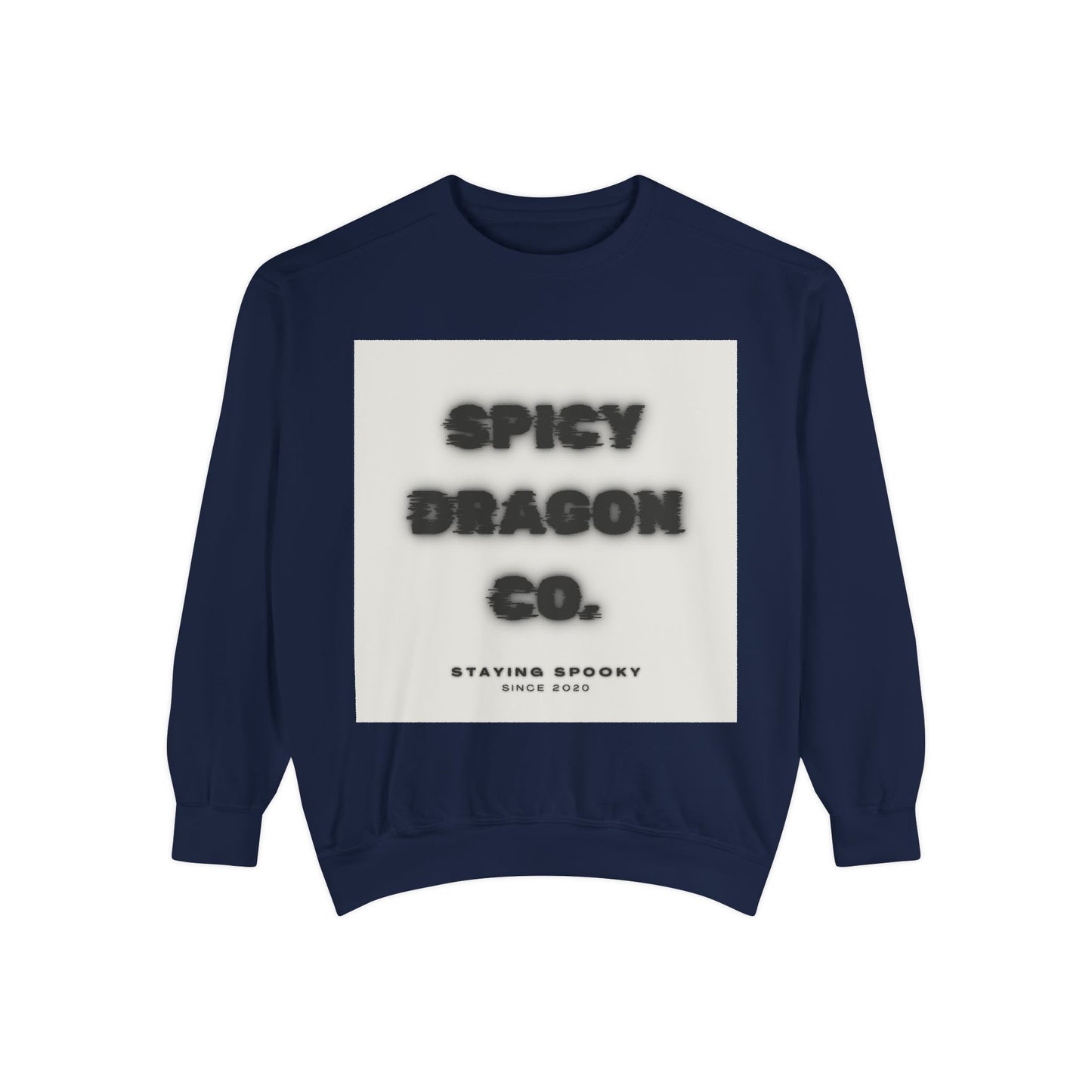 Spicy Dragon Co. Logo Comfort Colors Crewneck