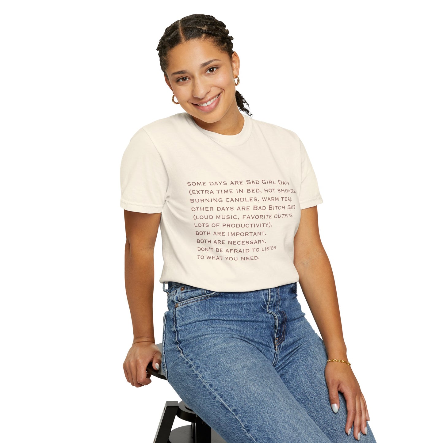 Sad Girl Days Comfort Colors Tee