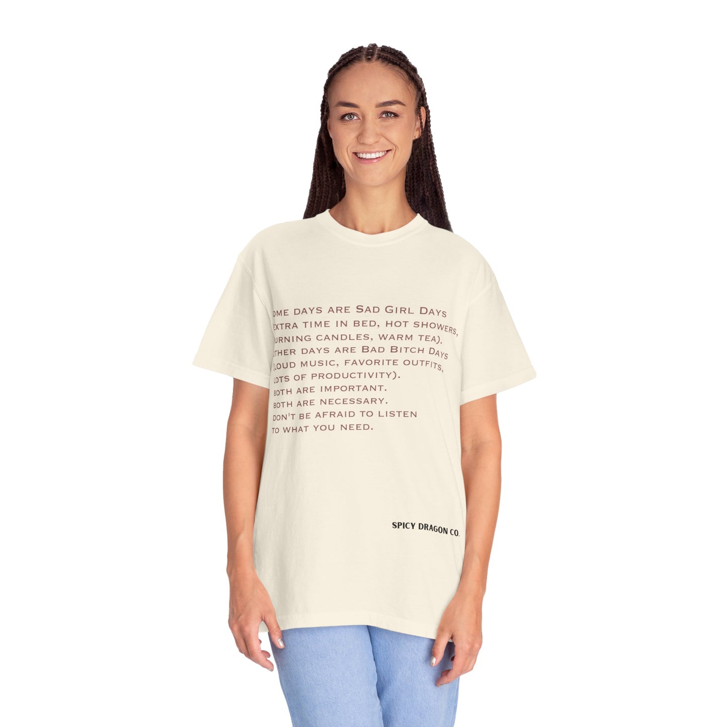 Sad Girl Days Comfort Colors Tee