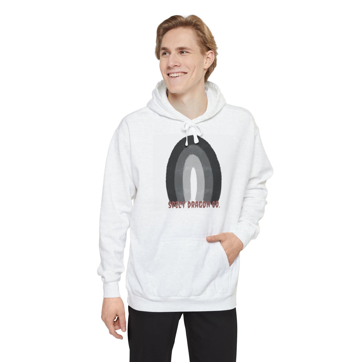 Spooky Rainbow Logo Comfort Colors Hoodie