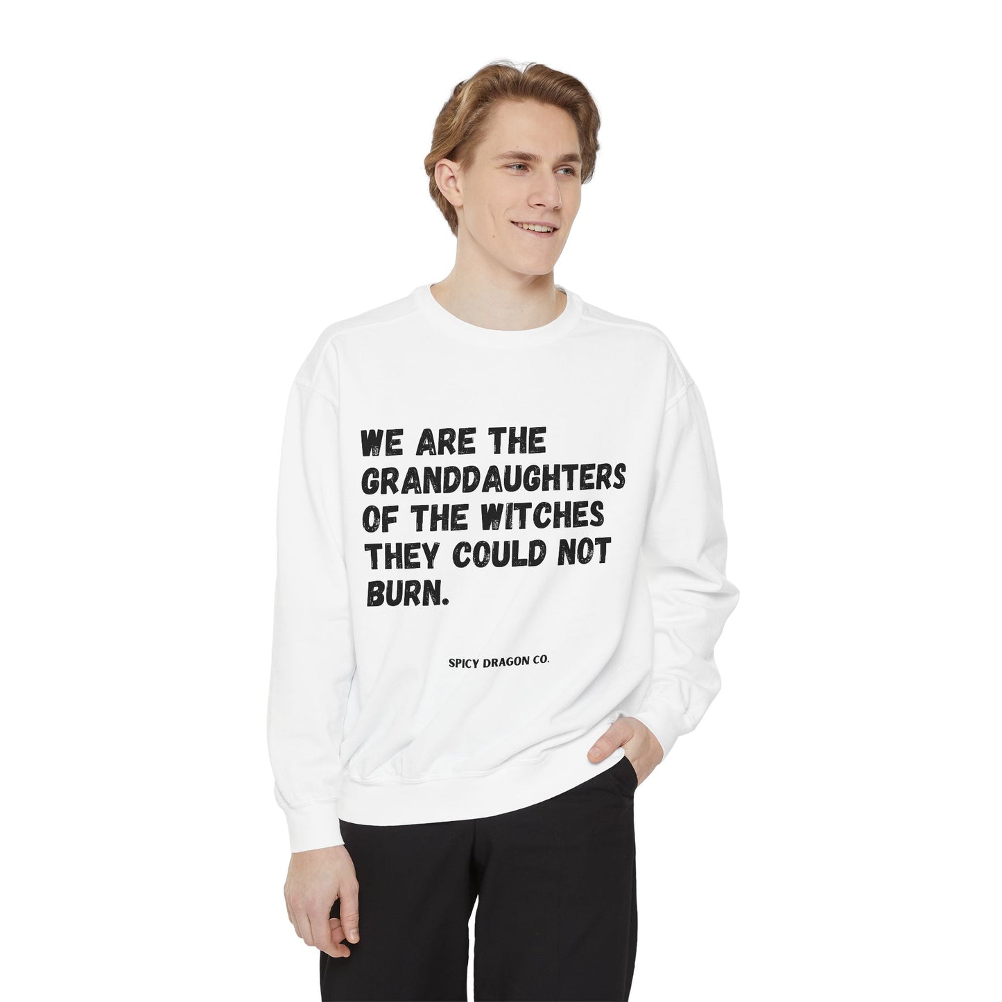 Granddaughters Of Witches Comfort Colors Crewneck