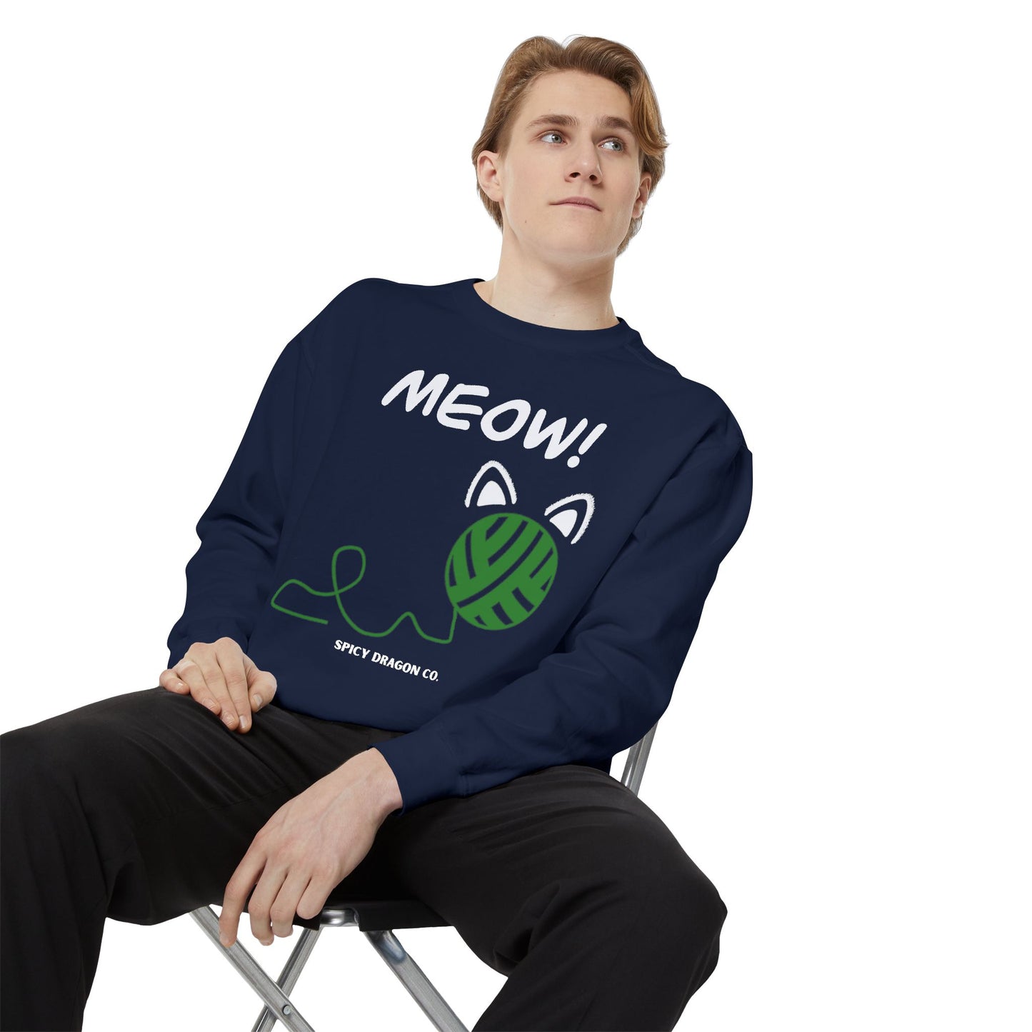 Meow Comfort Colors Crewneck