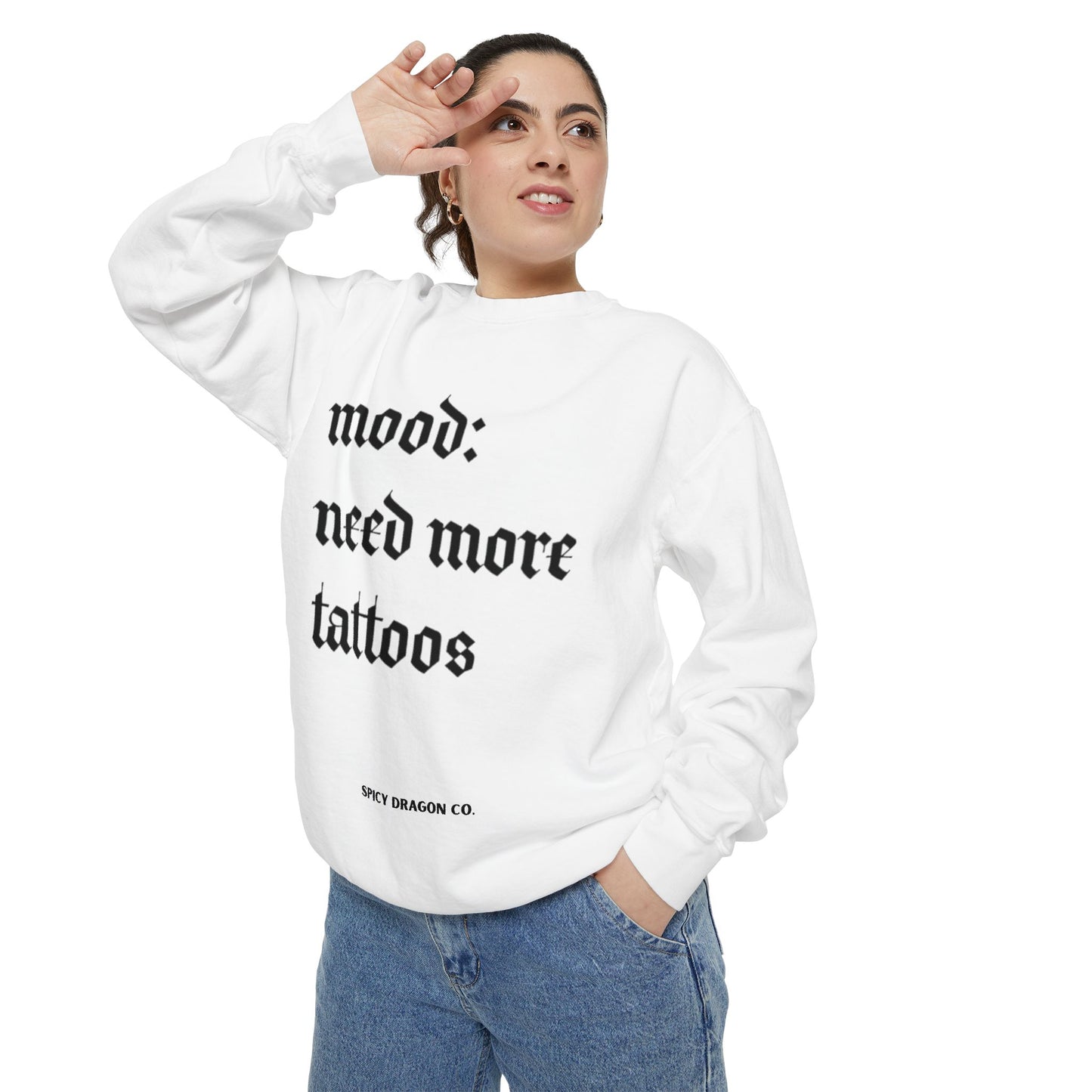 Tattoo Mood Comfort Colors Crewneck