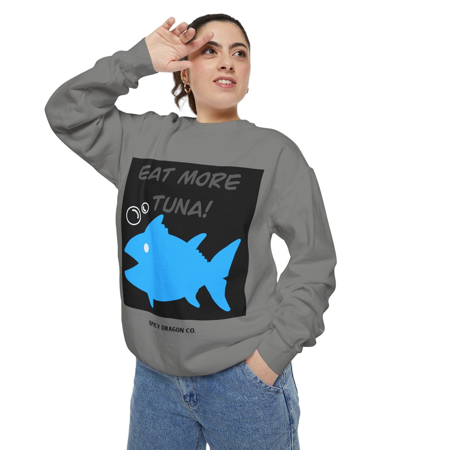 Eat More Tuna Comfort Colors Crewneck