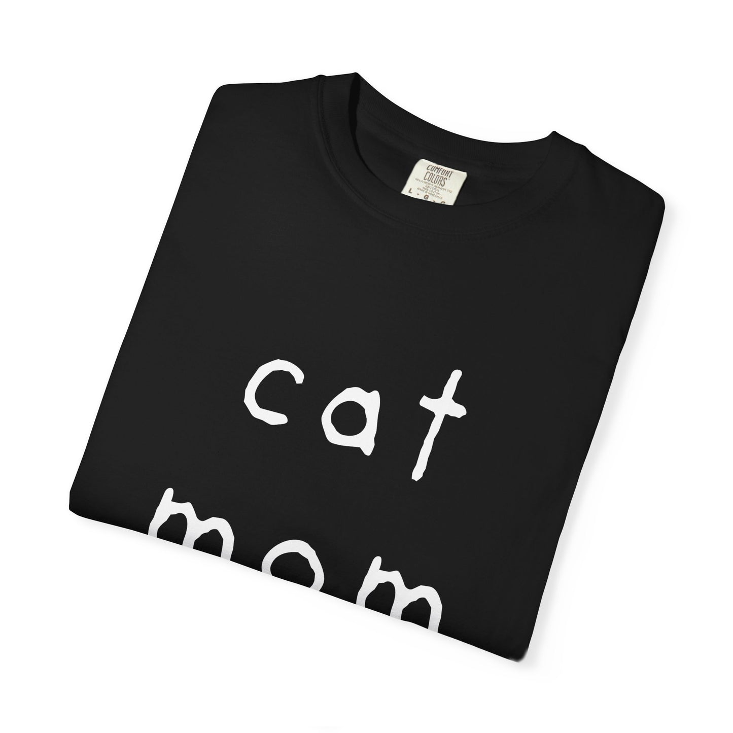 Cat Mom Comfort Colors Tee