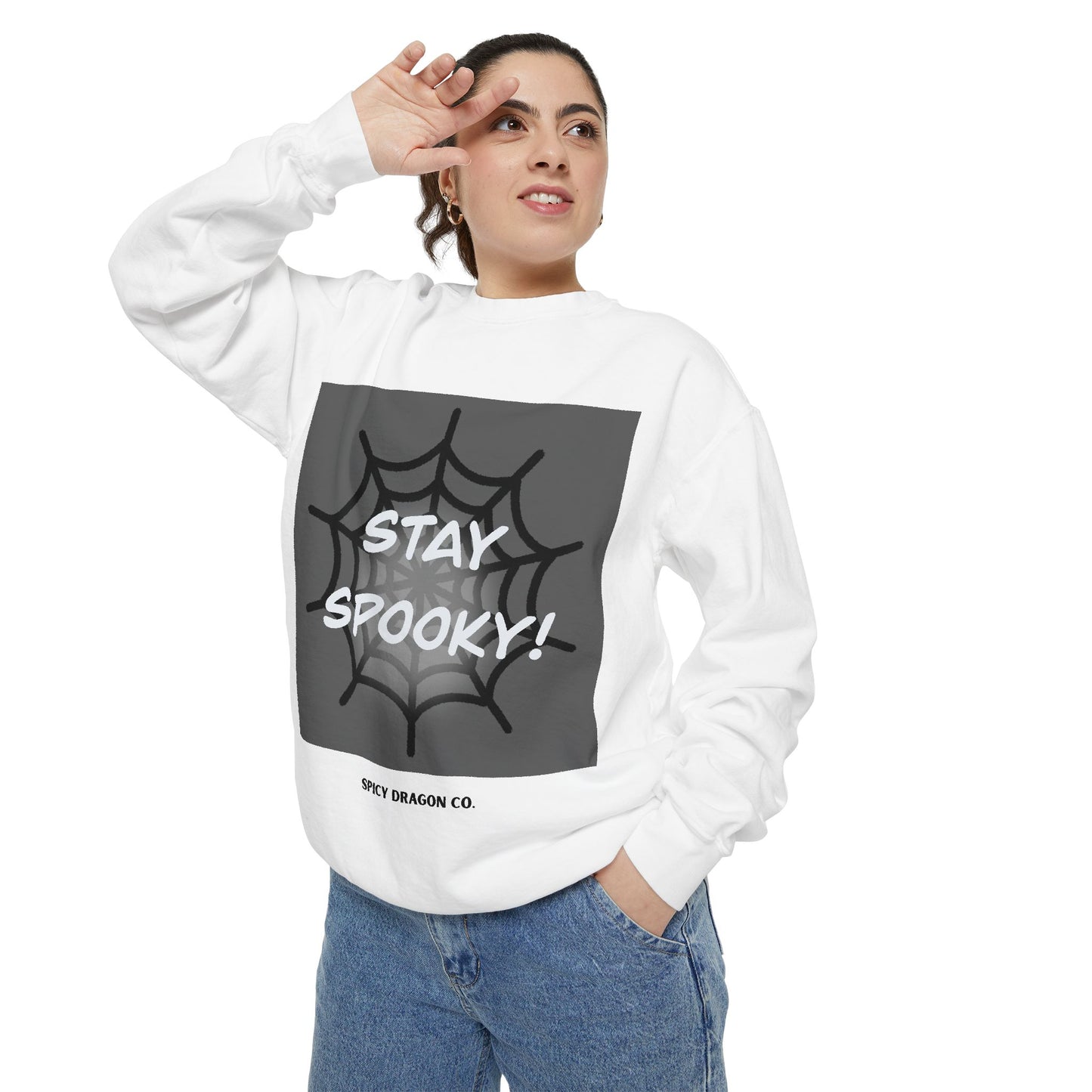 Stay Spooky Comfort Colors Crewneck