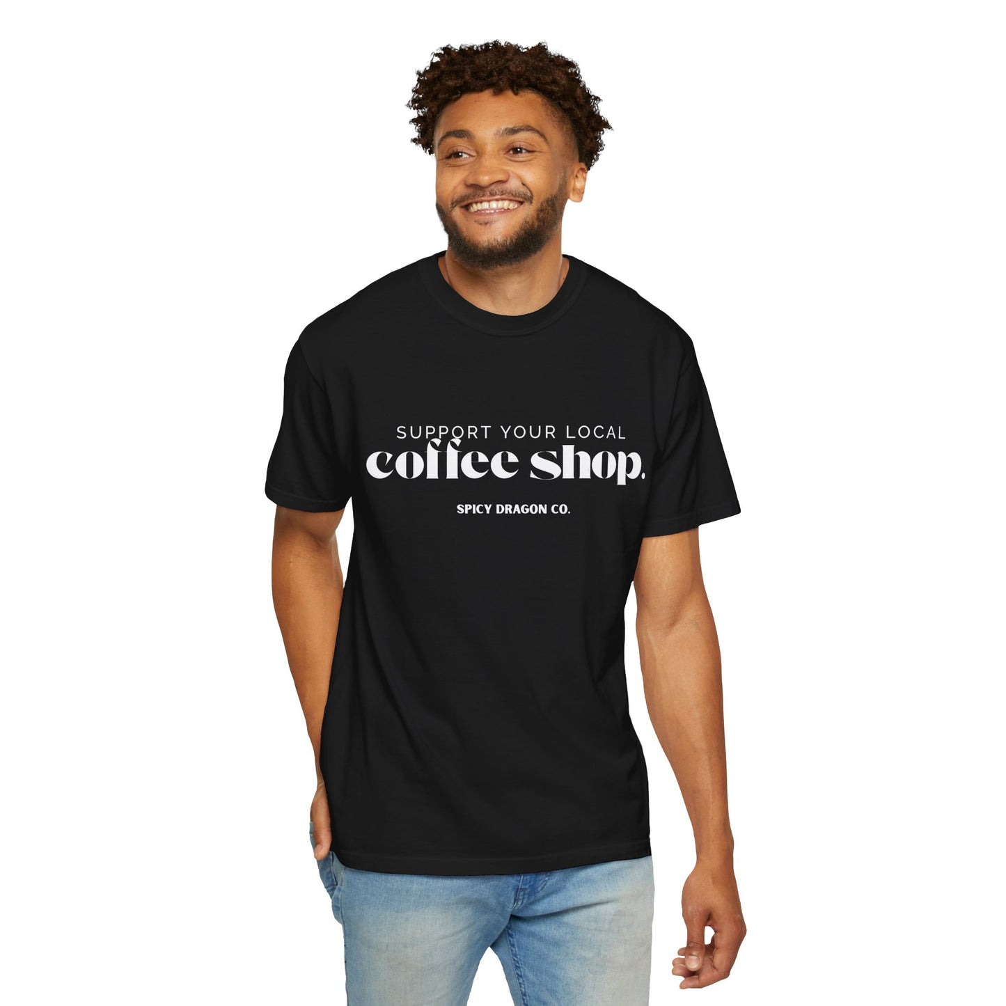 Coffee Shop Comfort Colors Tee