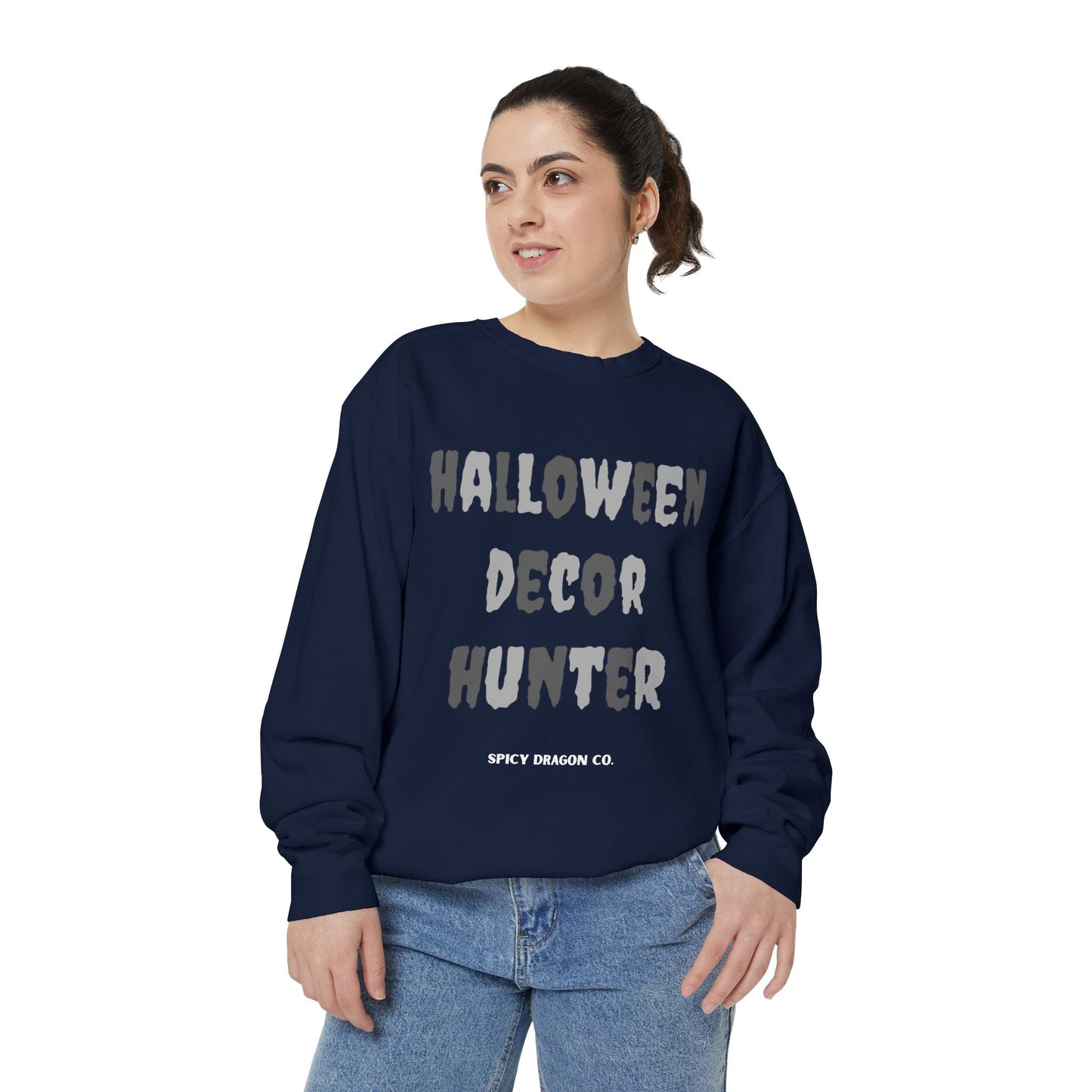 Halloween Decor Hunter Comfort Colors Crewneck