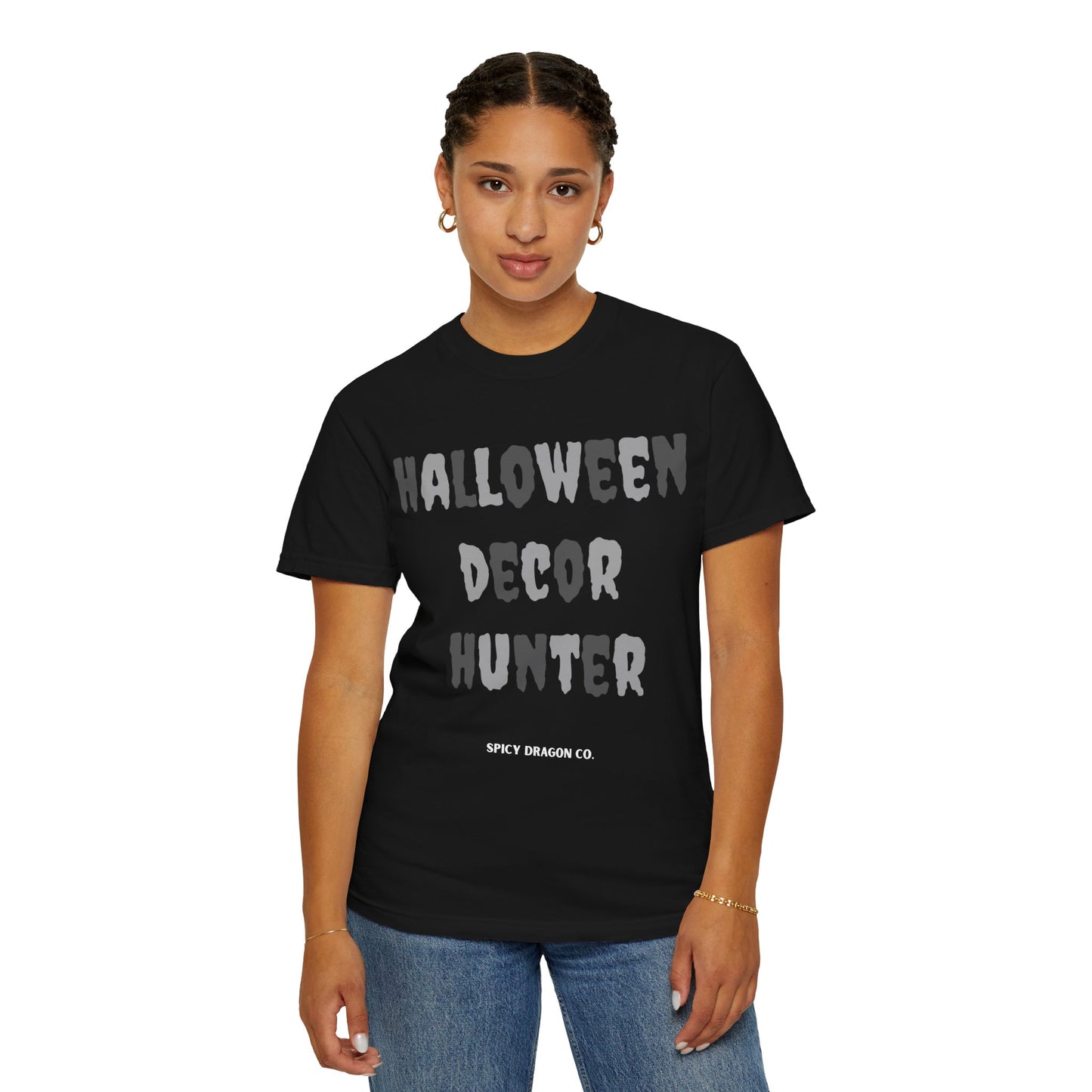 Halloween Decor Hunter Comfort Colors Tee