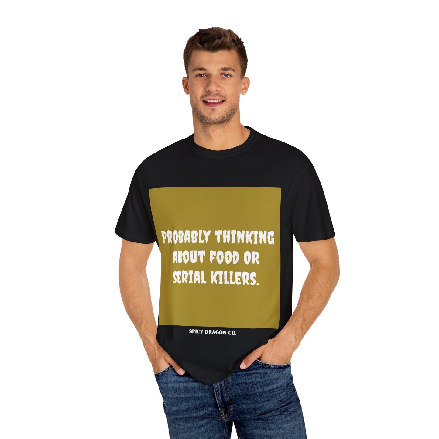 Food/Serial Killers Comfort Colors Tee