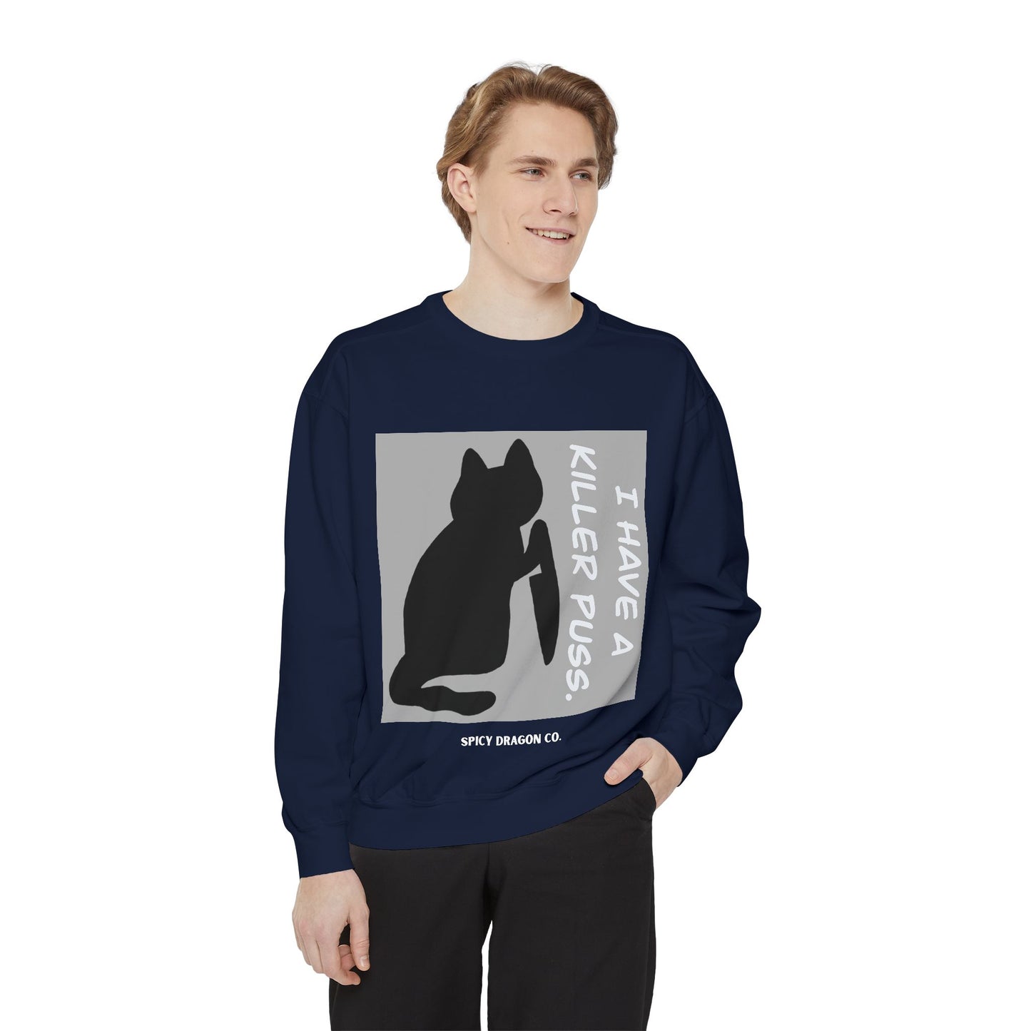 Killer Puss Comfort Colors Crewneck