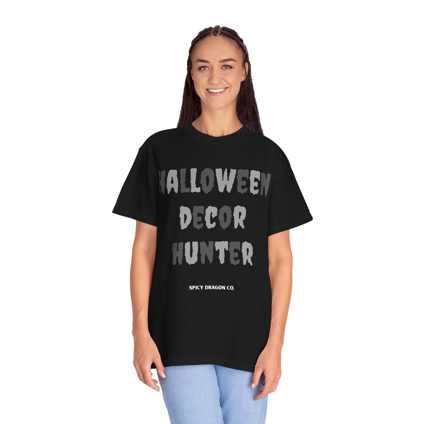 Halloween Decor Hunter Comfort Colors Tee