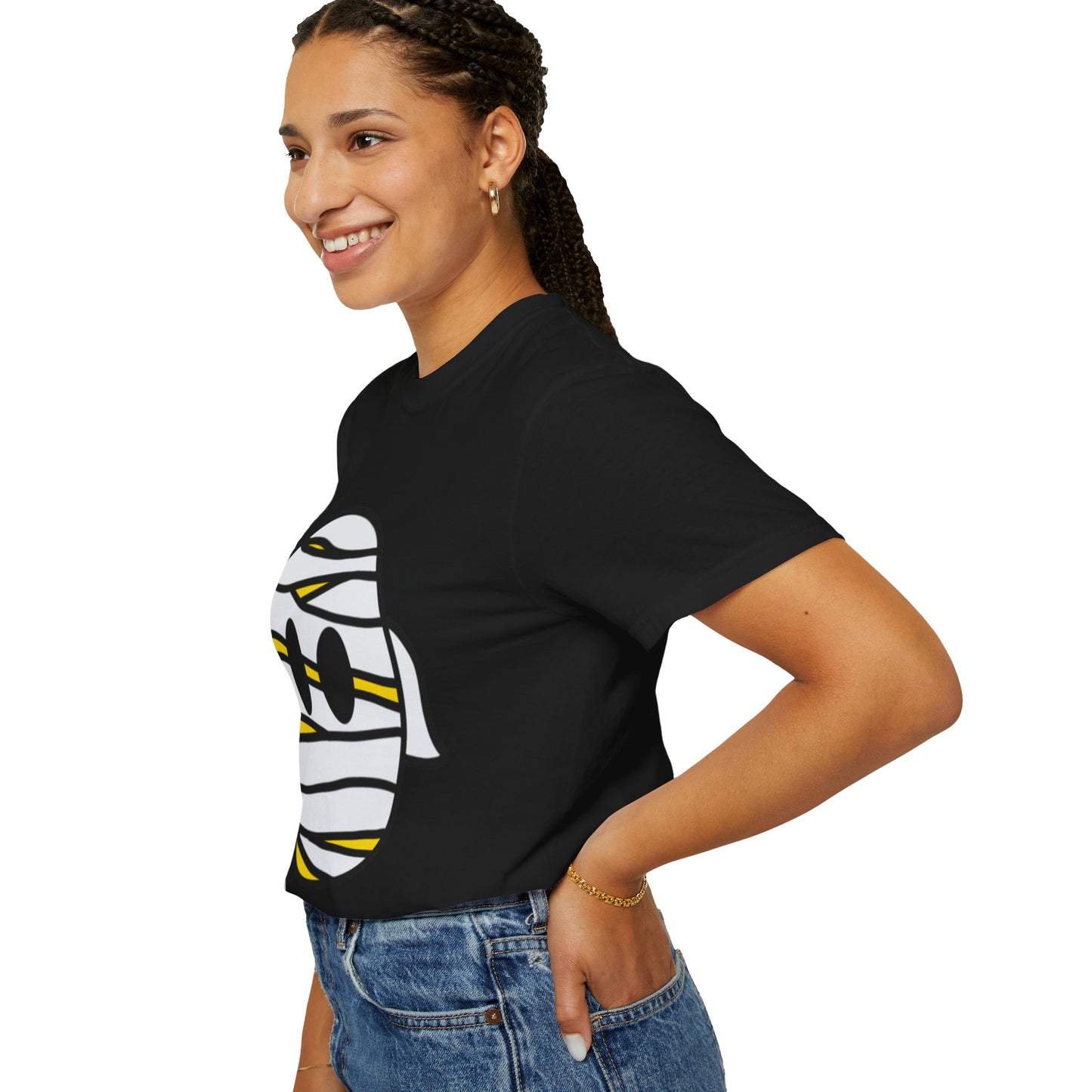 Mummy Smiley Comfort Colors Tee