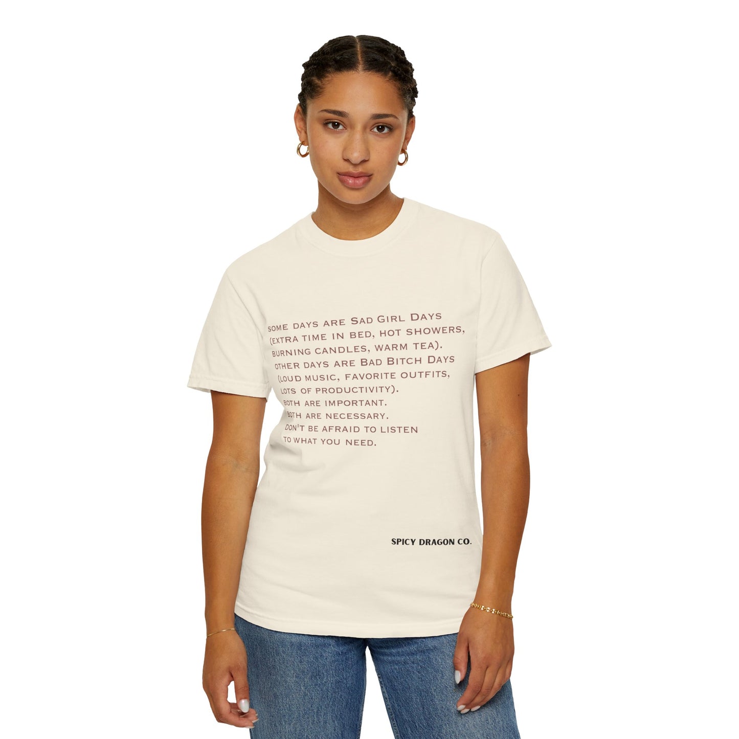 Sad Girl Days Comfort Colors Tee