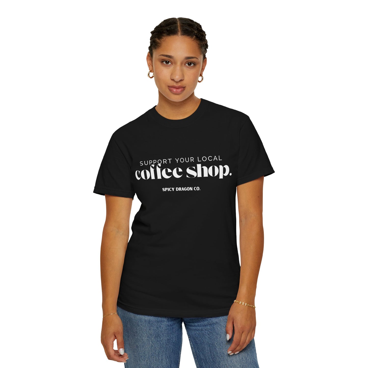 Coffee Shop Comfort Colors Tee